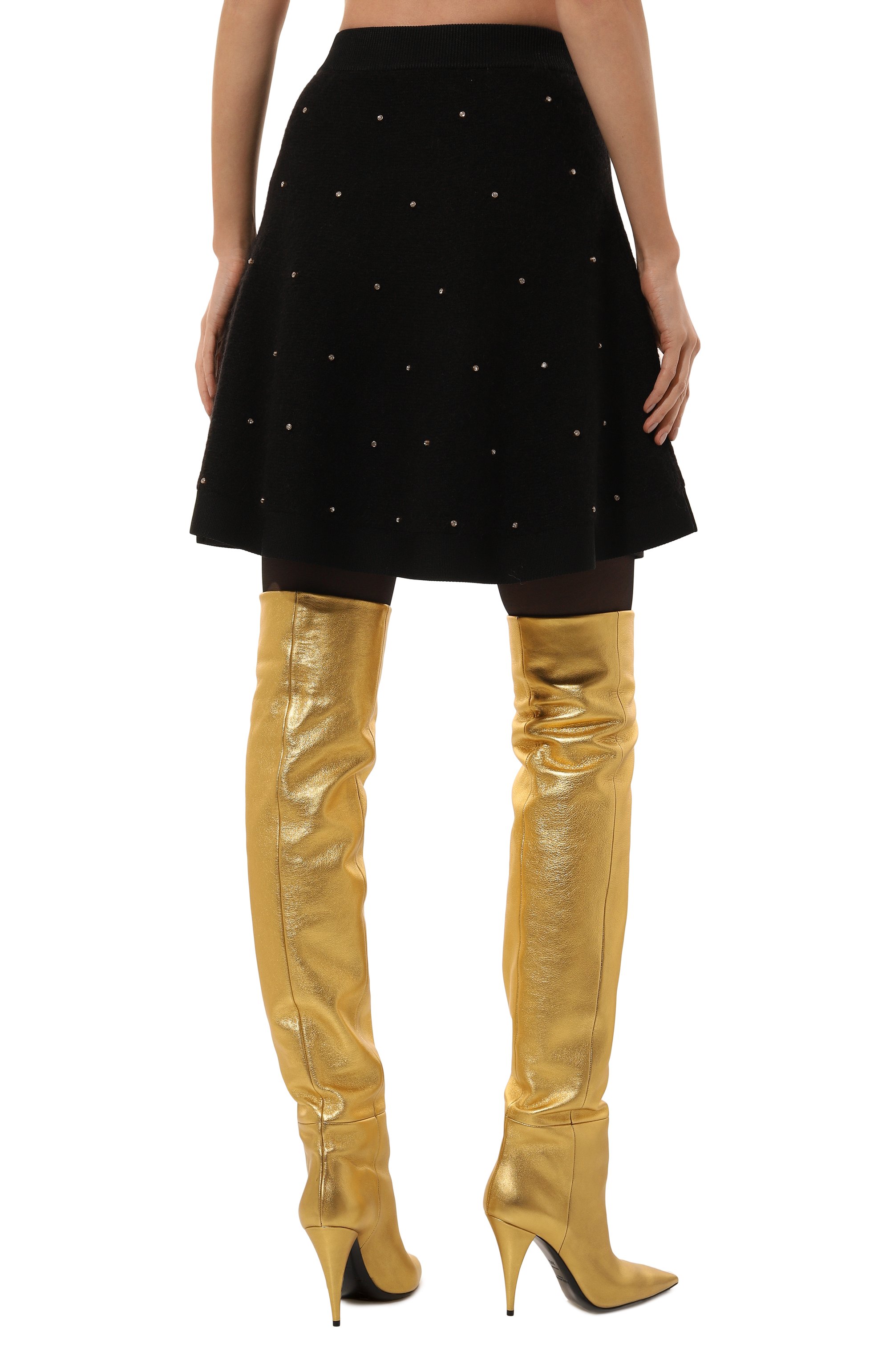 Юбка из шерсти и вискозы NINA RICCI, арт. 24AMJU007/ML0559, фото 4