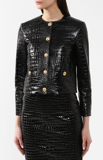 Кожаная куртка GUCCI, арт. 572194/XNADA, фото 3