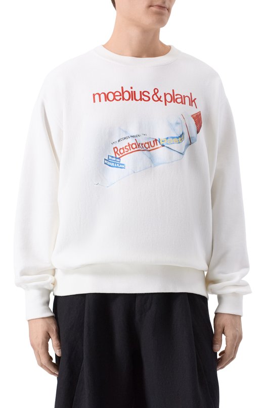 Хлопковый свитшот Undercover UC2E4815-5 Белый  UC2E4815-5 Фото 3