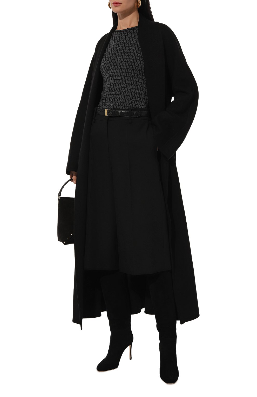 Замшевые сапоги SERGIO ROSSI, арт. A70370/MCRM13, фото 2