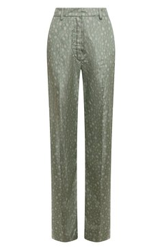 Шелковые брюки PRADA, арт. P255E-1YRQ-F0194-211, фото 1