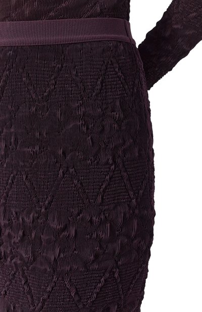 Юбка BOSS фиолетового цвета по цене 29550 руб., арт. 50547997, фото 5 Юбка BOSS, арт. 50547997, фото 5