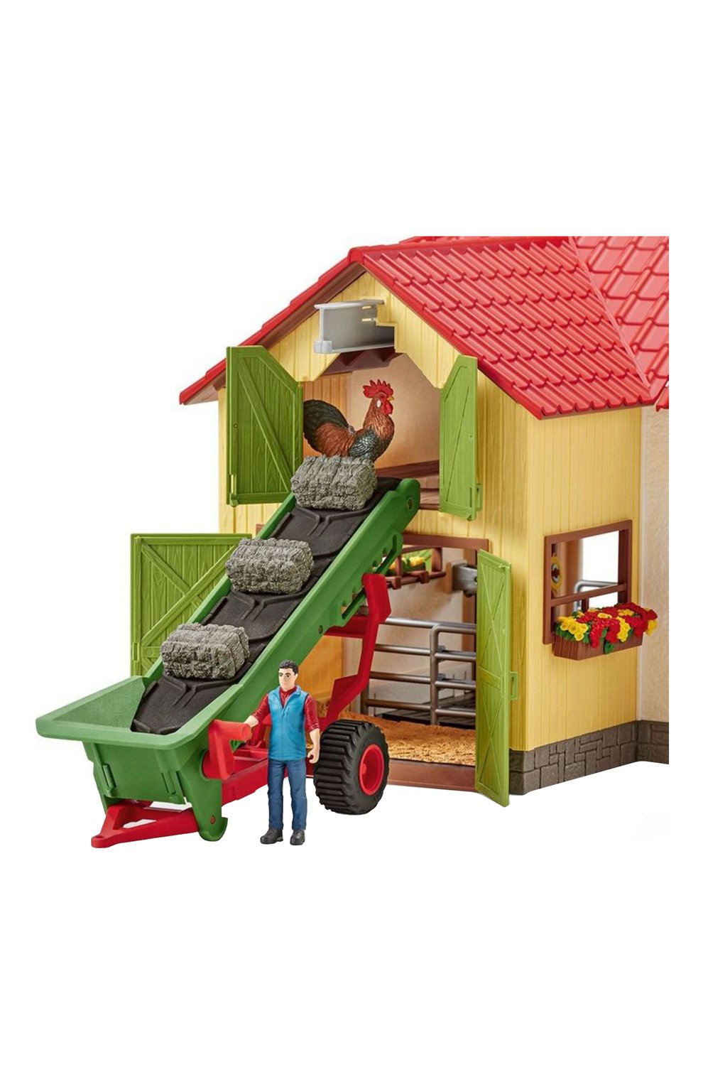 Игрушка фермер и прицеп-�конвейер SCHLEICH, арт. 42377, фото 3