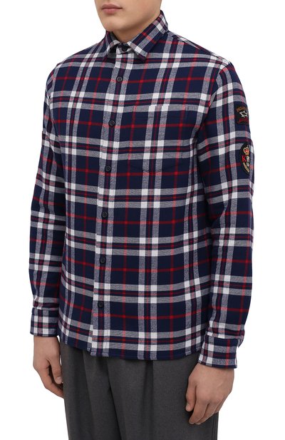 Хлопковая рубашка PAUL&SHARK, арт. 11313168/C00, фото 3