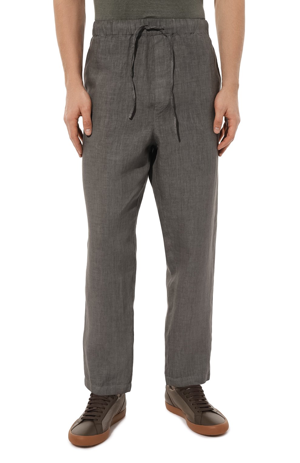 Льняные брюки 120% LINO, арт. Y0M29CK/0000253/S00, фото 3