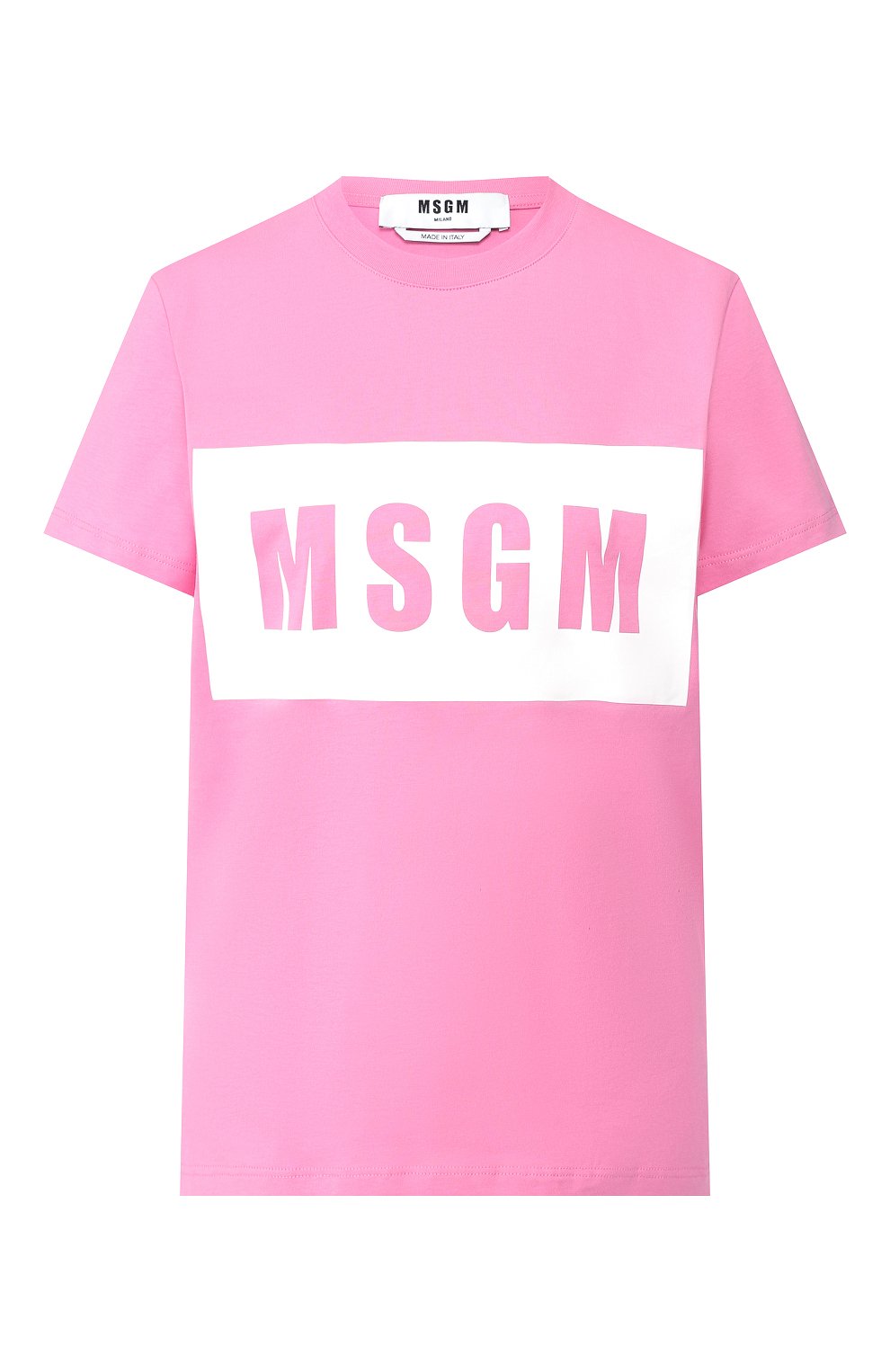  Хлопковая футболка MSGM, арт. 2841MDM95 207298, фото 1