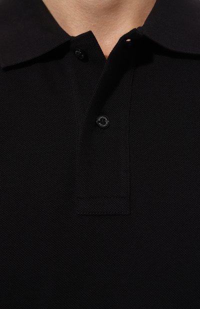 Хлопковое поло MONCLER, арт. 8A000-02-89A16, фото 5