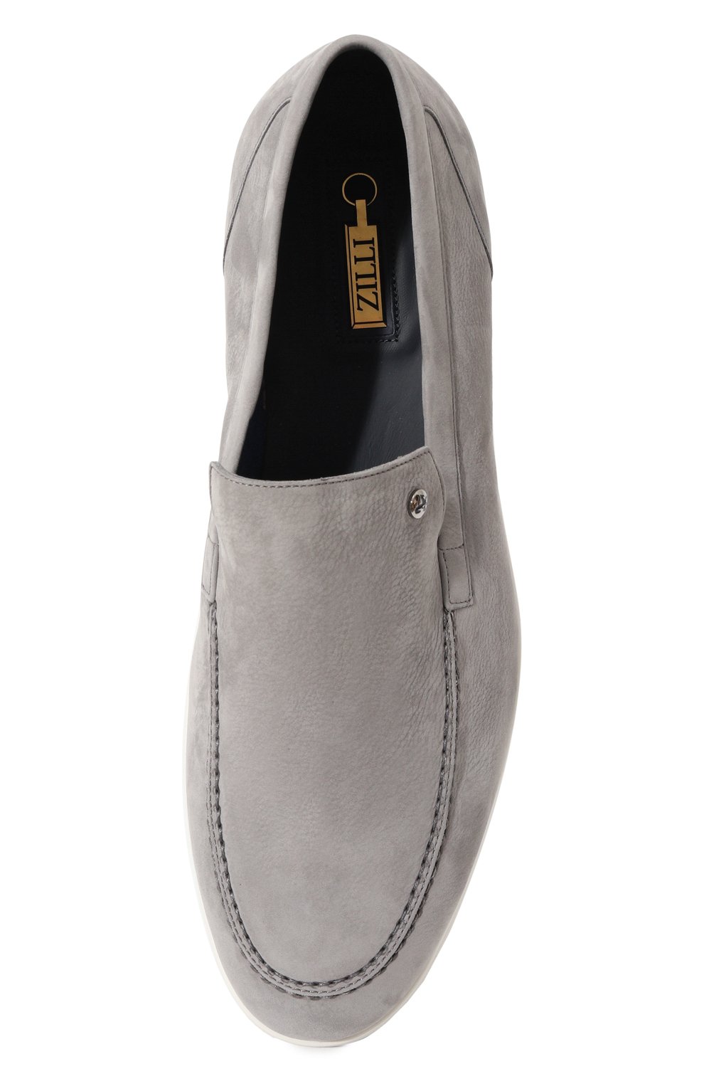 Лоферы из нубука ZILLI, арт. MDZ-PT191-DM029/0C1X, фото 6