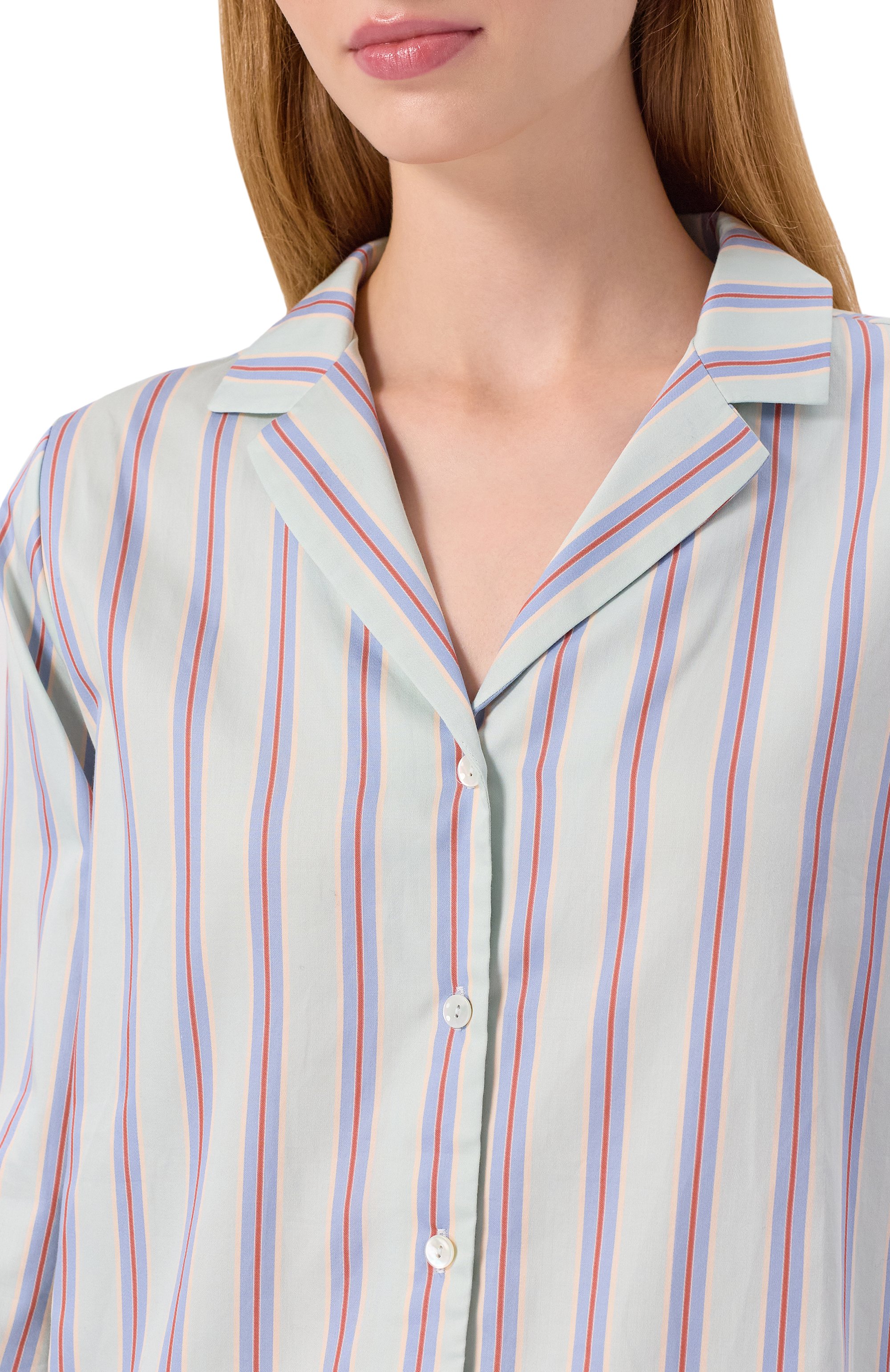 Хлопковая рубашка HANRO, арт. 074849, фото 5