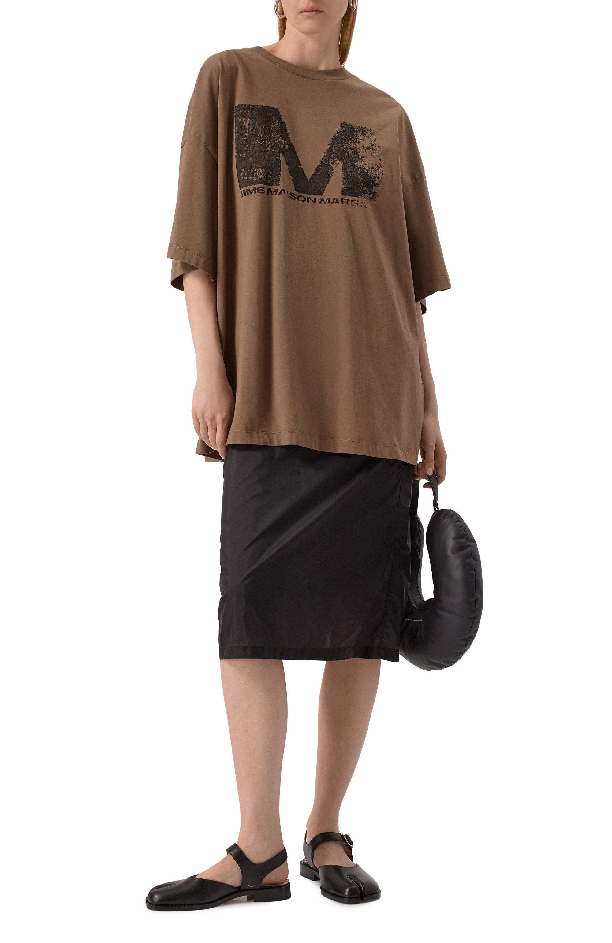 Хлопковая футболка MM6, арт. S52GC0342/S24312, фото 2