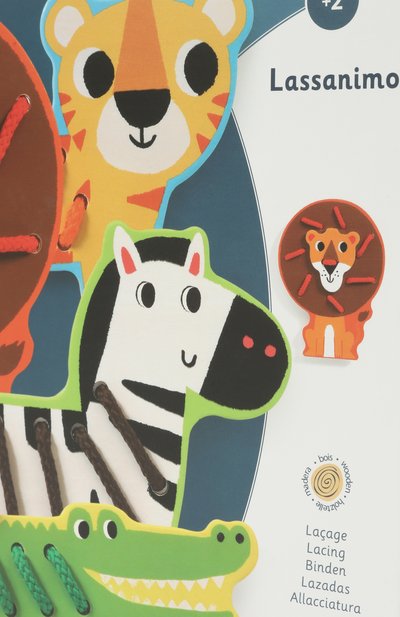 Игрушка-шнуровка дикие животные DJECO, арт. 01683/18, фото 3