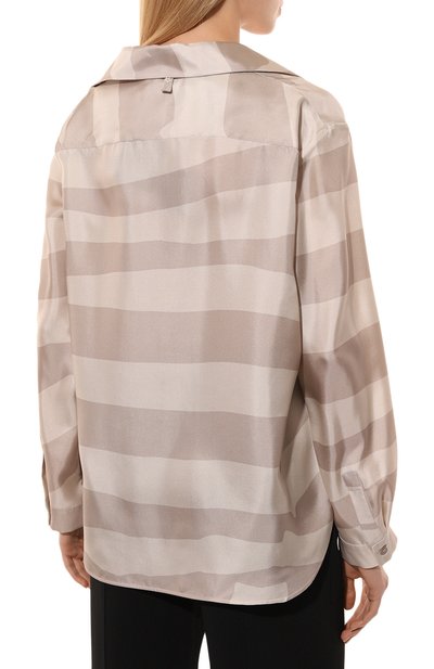 Шелковая блузка LORENA ANTONIAZZI, арт. I2471CA48A/4744, фото 4