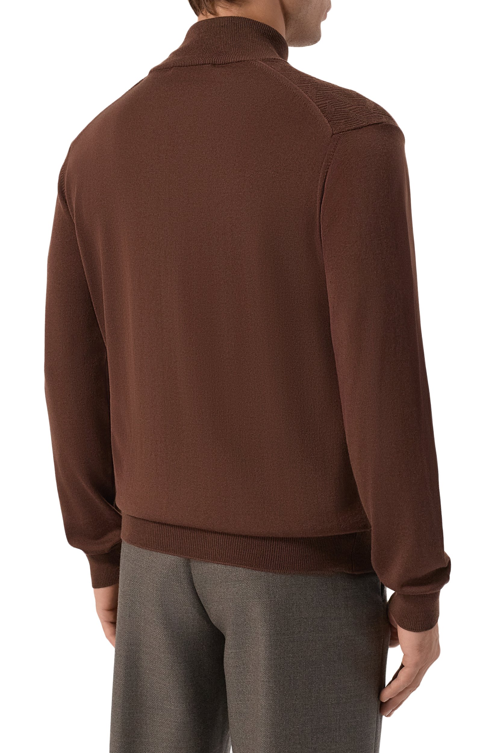 Шерстяная водолазка CORNELIANI, арт. 28M509/2A25136, фото 4
