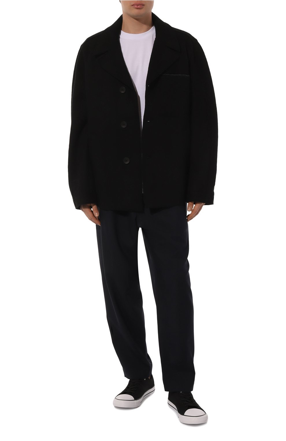 Шерстяные брюки MARNI, арт. PUMU0017U3/TW839, фото 2