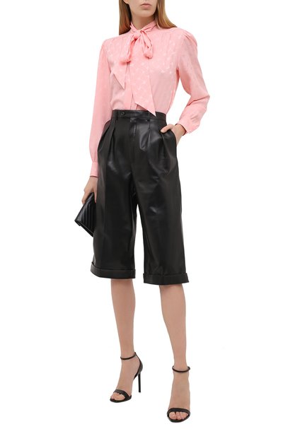 Шелковая блузка SAINT LAURENT, арт. 641593/Y7B25, фото 2