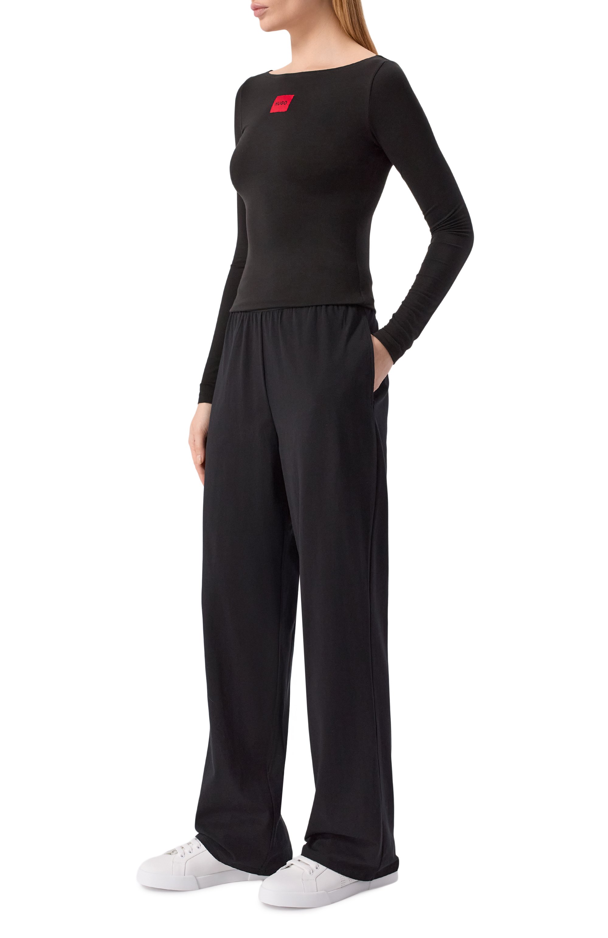 Хлопковые брюки HUGO, арт. 50555624, фото 2