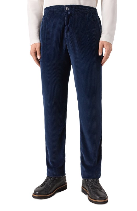 Вельветовые брюки Kiton UPLACRK0138H02 Синий  UPLACRK0138H02 Фото 3