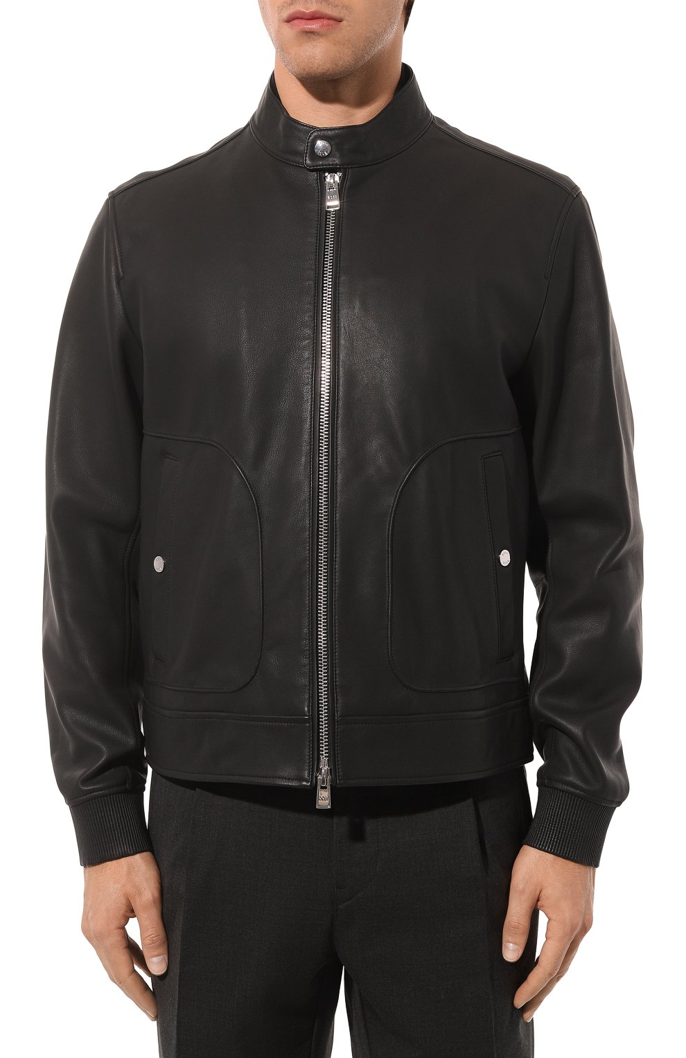 Кожаная куртка BOSS, арт. 50494120, фото 3