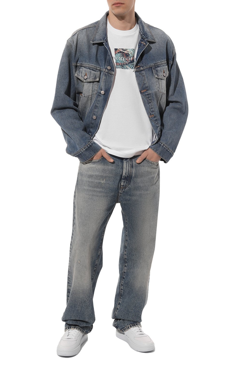 Хлопковая футболка PAUL&SHARK, арт. 23411063, фото 2