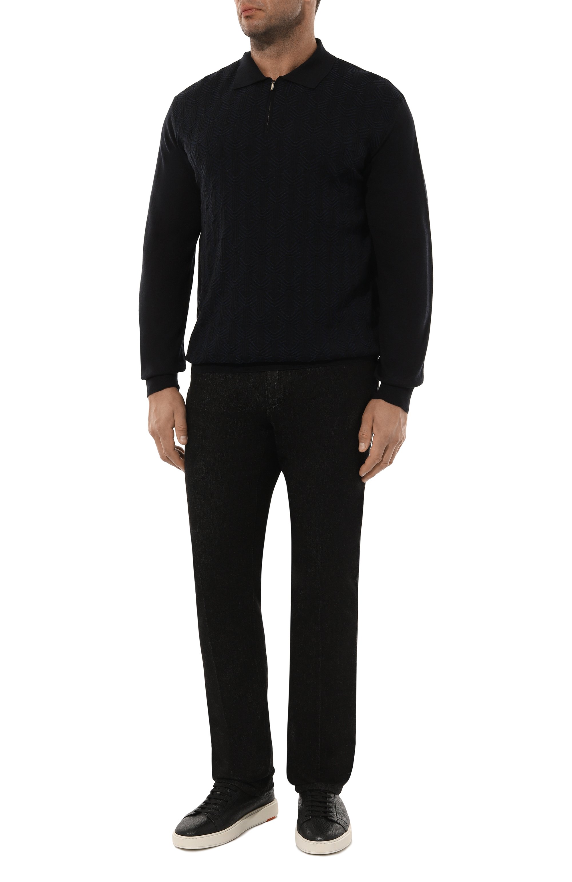 Поло из кашемира и шелка ZILLI, арт. KZP001M0330VSPK00/62, фото 2