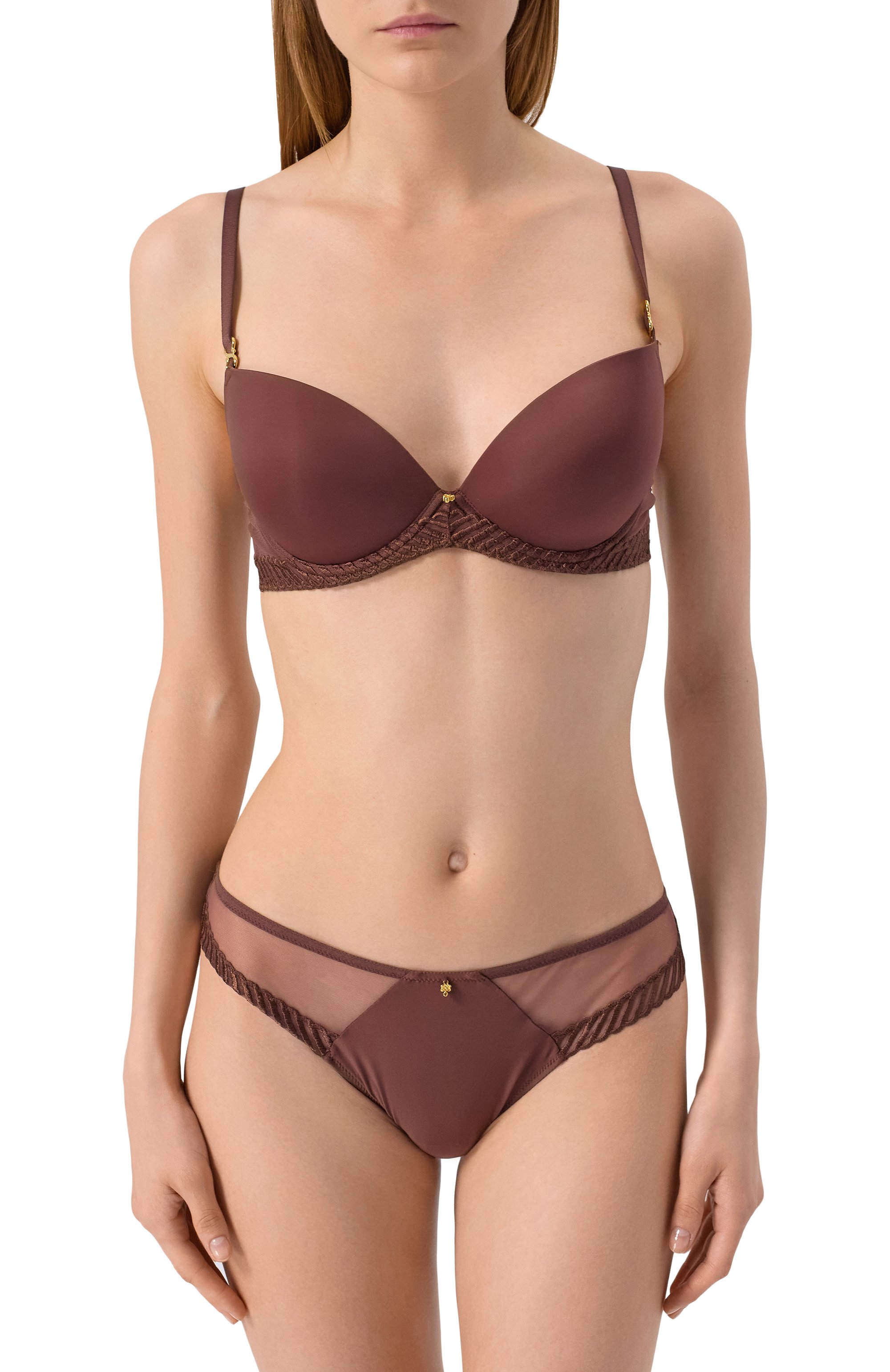 Бюстгальтер с чашкой пуш-ап AUBADE, арт. 4MN08, фото 2