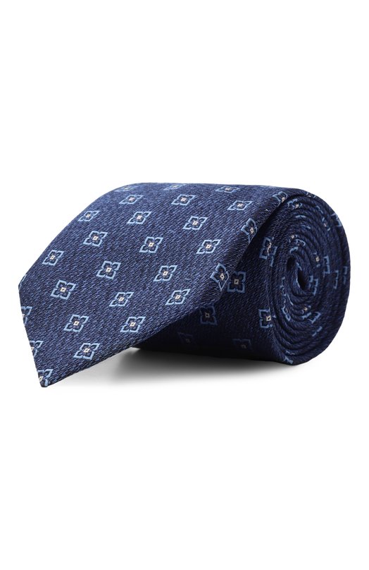 Шелковый галстук Canali 18/HJ04340 Синий 18/HJ04340