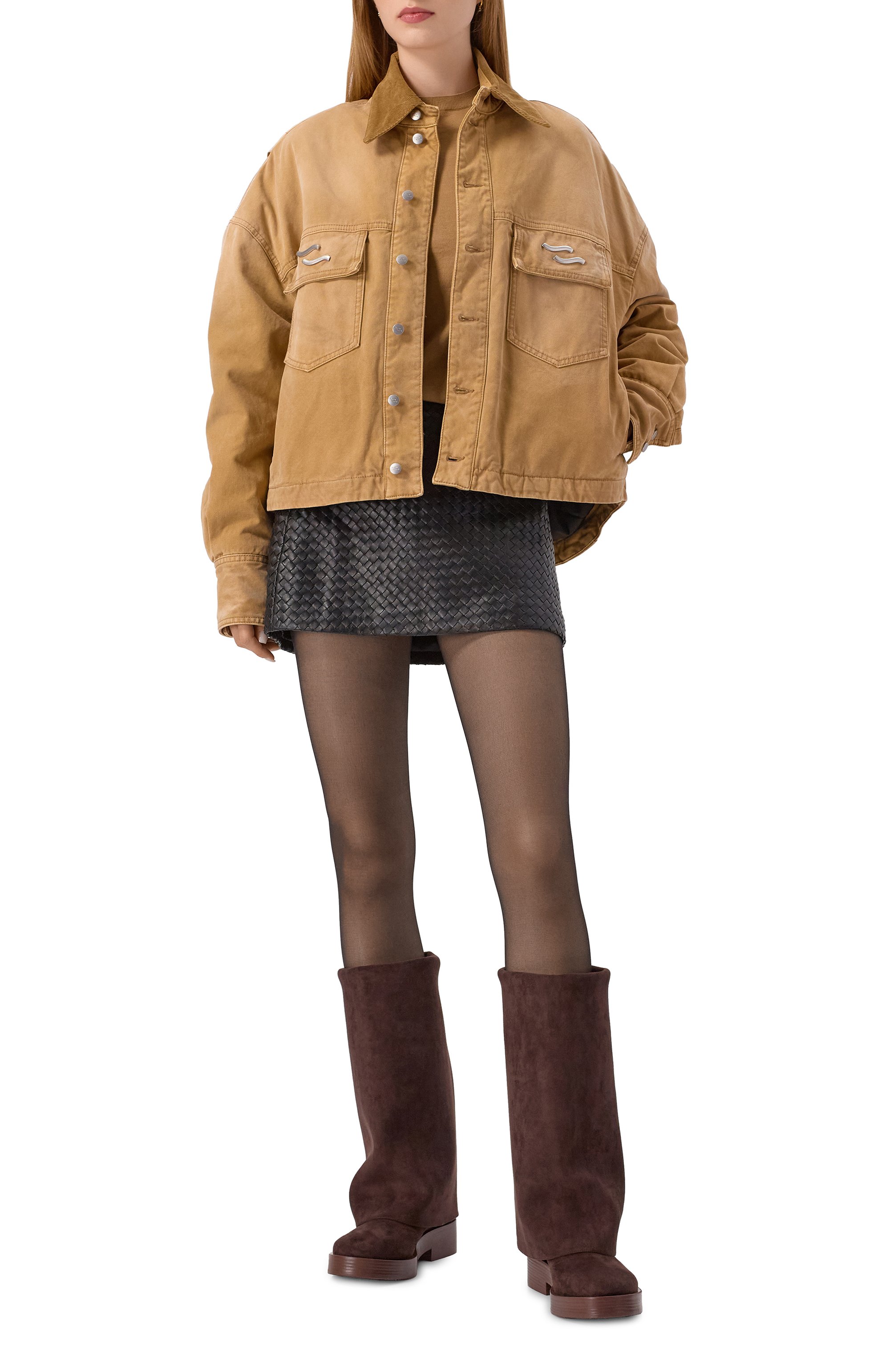 Хлопковая куртка SSHEENA, арт. 25FWJIACCA/DF25004, фото 2