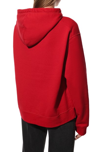 Хлопковое худи DSQUARED2 красного цвета по цене 43250 руб., арт. S80GU0002/S25516, фото 4 Хлопковое худи DSQUARED2, арт. S80GU0002/S25516, фото 4