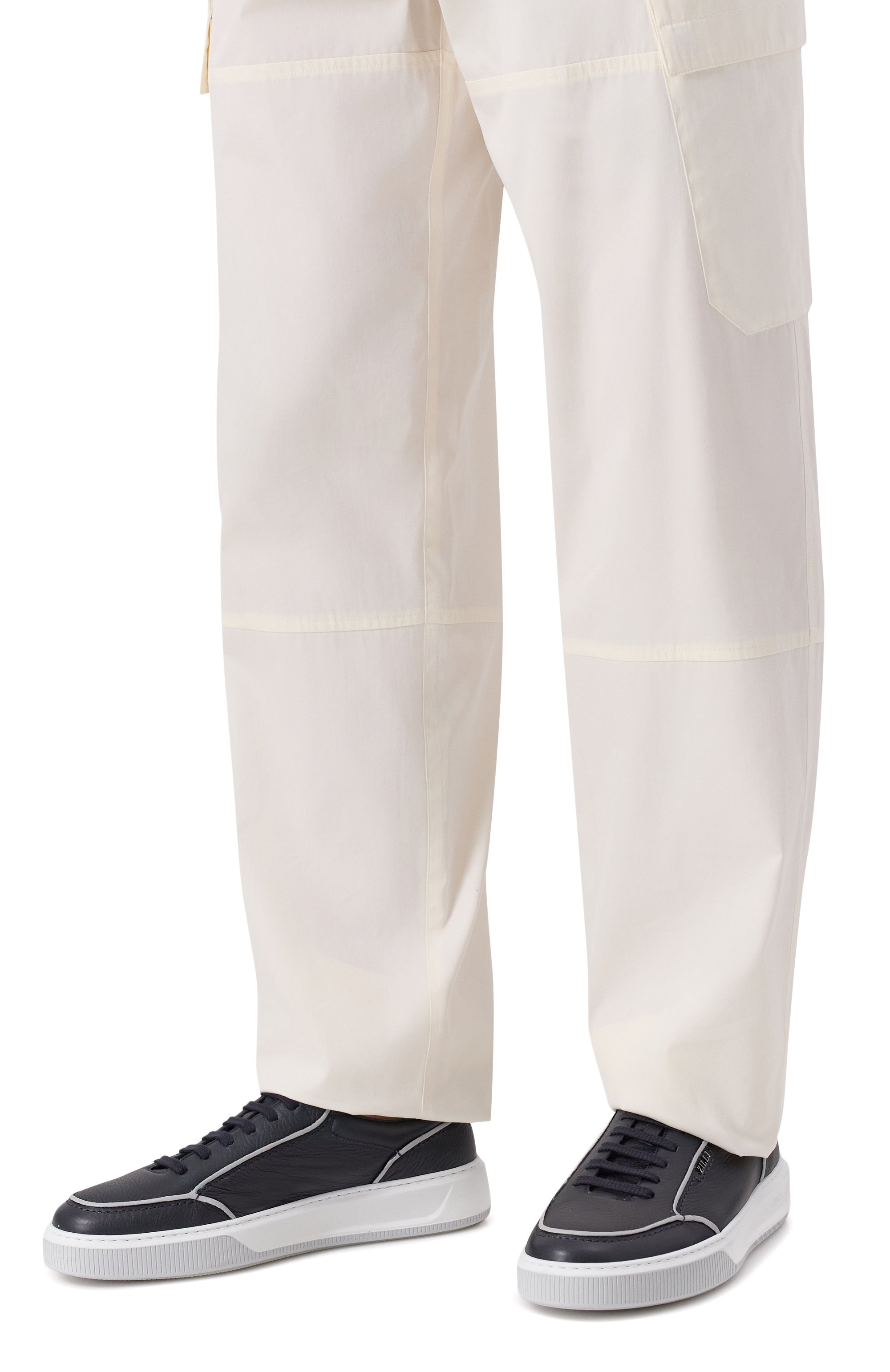 Кожаные кеды ZILLI, арт. H0201AM1947VZBA06, фото 3