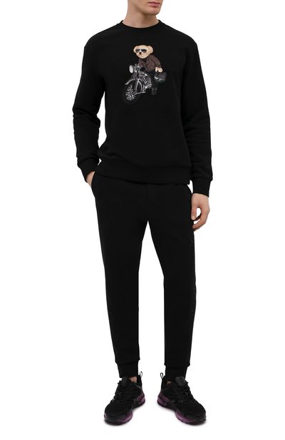 Свитшот из хлопка и вискозы RALPH LAUREN, арт. 790859907, фото 2