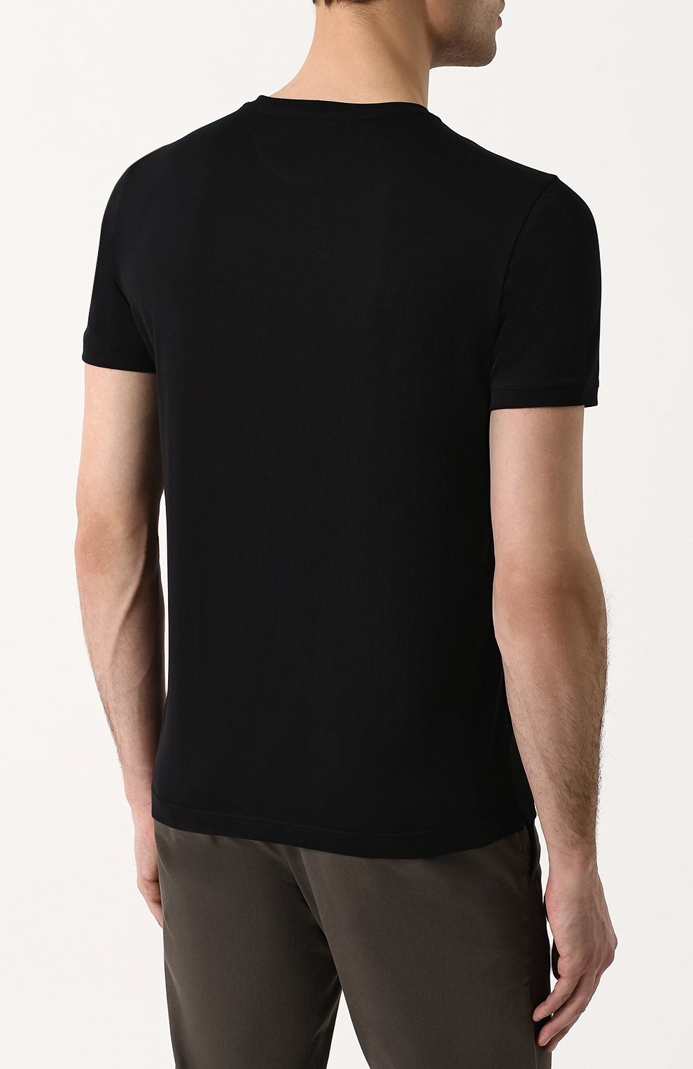 Хлопковая футболка с принтом FENDI, арт. FY0894 A28U, фото 4