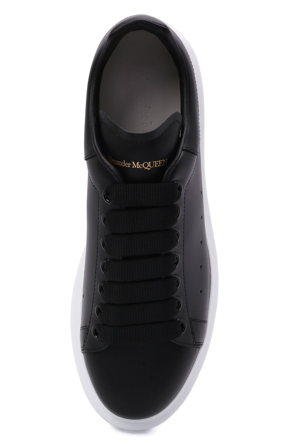 Кожаные кеды oversized ALEXANDER MCQUEEN, арт. 553770/WHGP0, фото 5