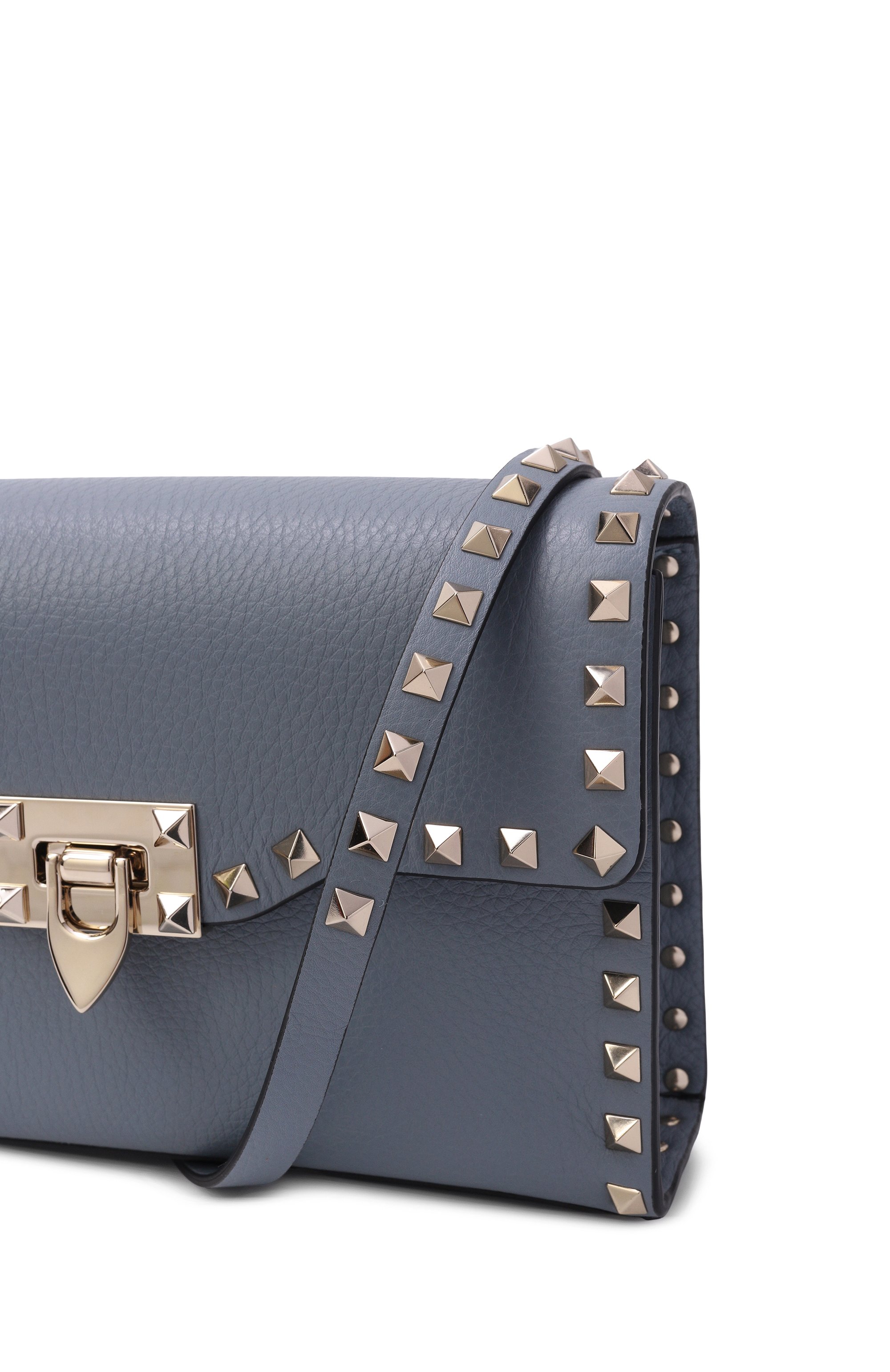 Сумка rockstud small VALENTINO серого цвета по цене 193000 руб., арт. 8W2B0181/VSF, фото 6 Сумка rockstud small VALENTINO, арт. 8W2B0181/VSF, фото 6