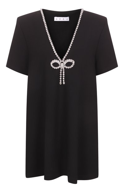 Женское платье с отделкой стразами AREA, арт. 0000D03184