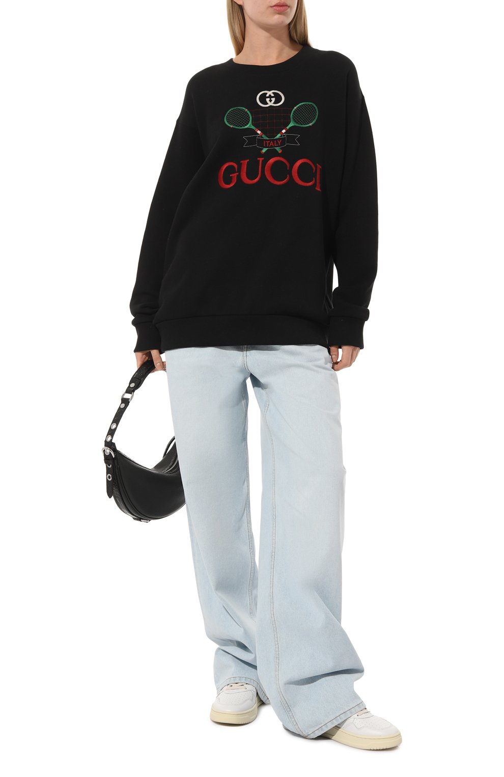 Хлопковый свитшот GUCCI, арт. 469250 XJBIY, фото 2