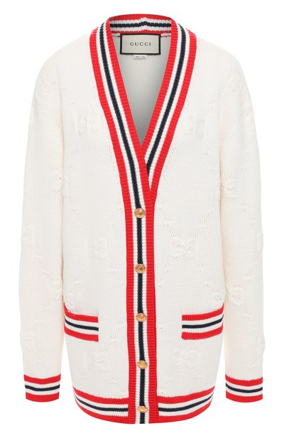 Женский кардиган из смеси шерсти и шелка GUCCI, арт. 574182/XKARR