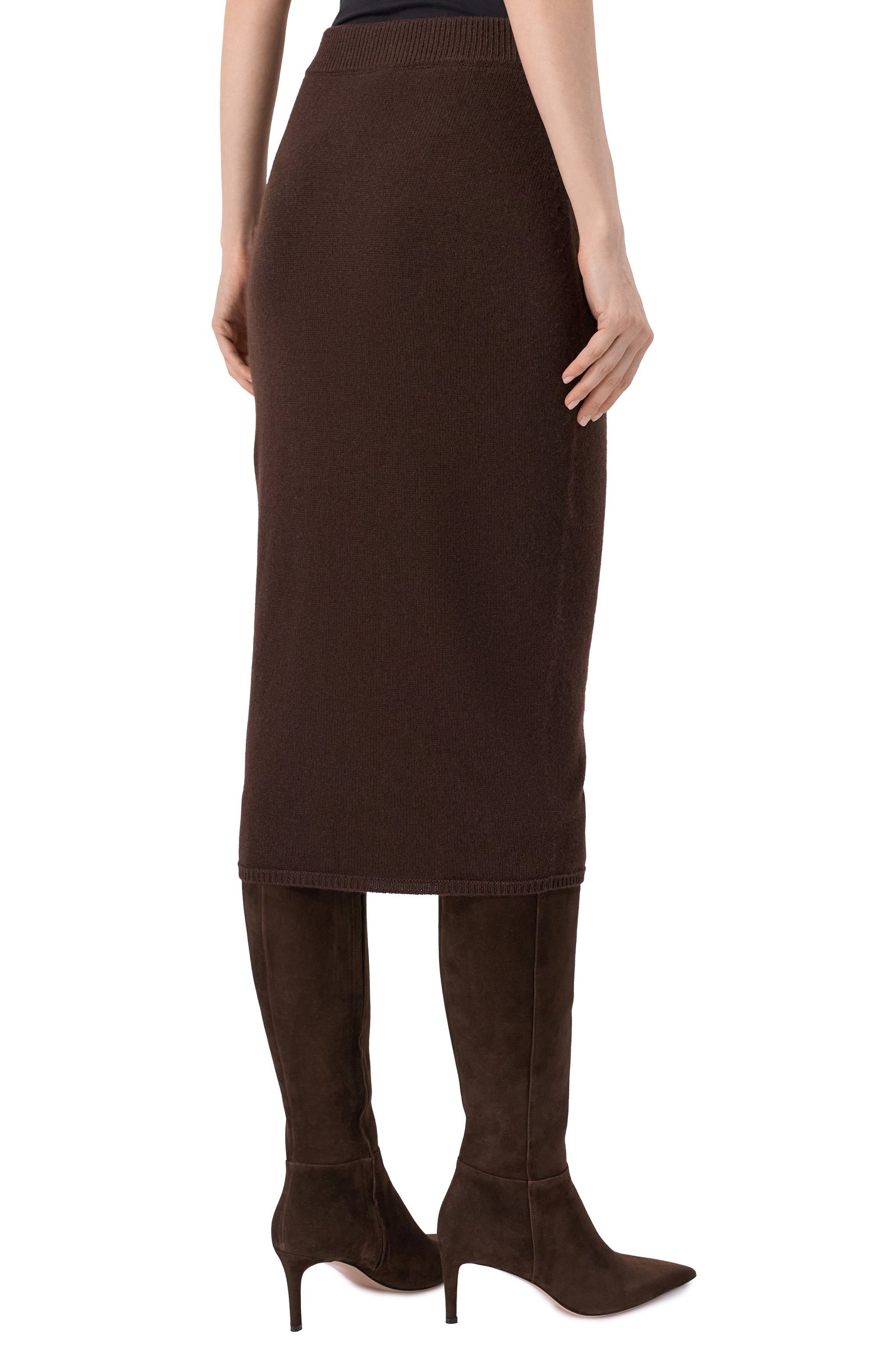 Кашемировая юбка KITON, арт. D5474820057, фото 4