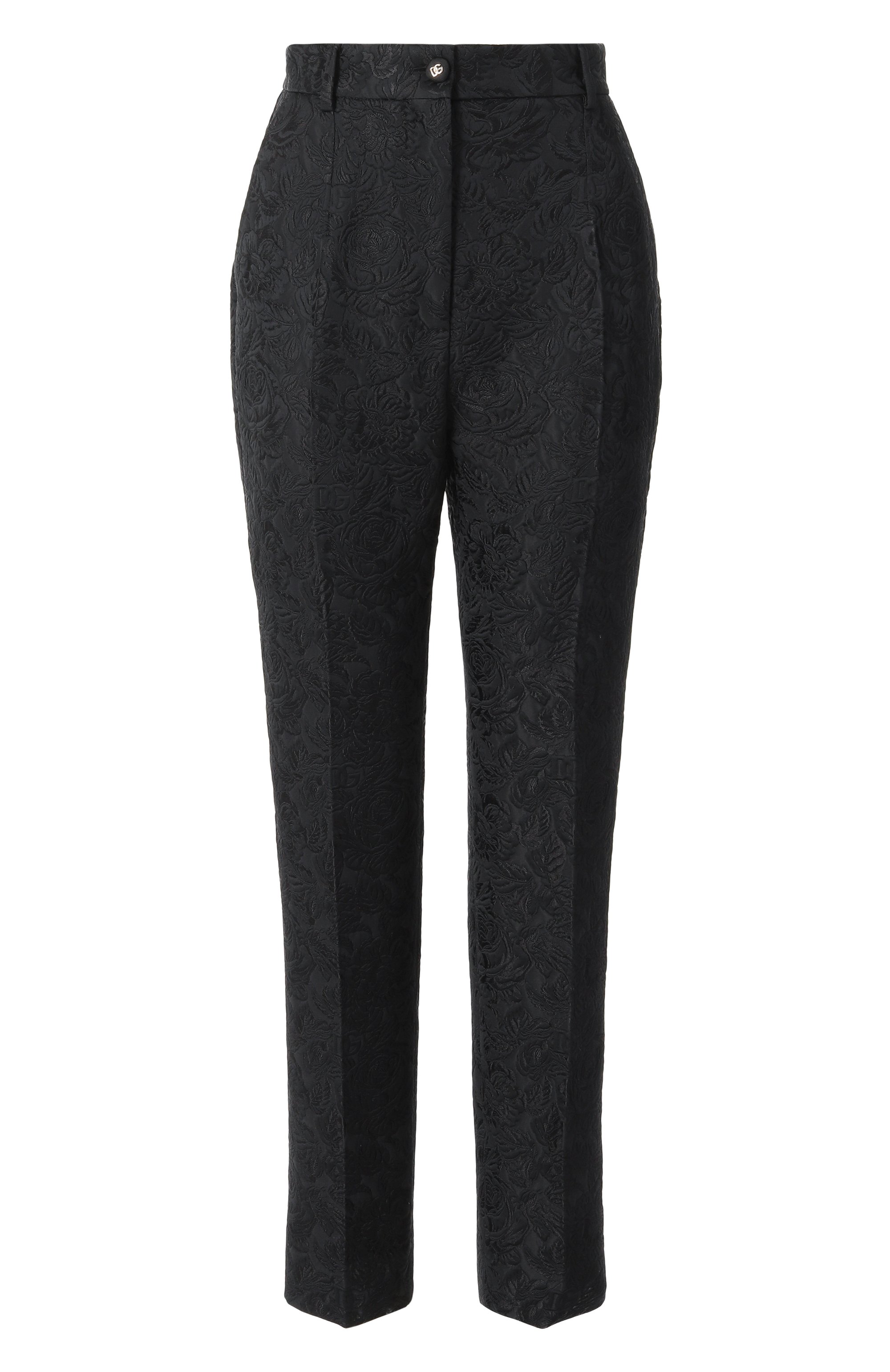 Брюки из хлопка и шелка DOLCE & GABBANA, арт. FTAM2T/HJMQK, фото 1