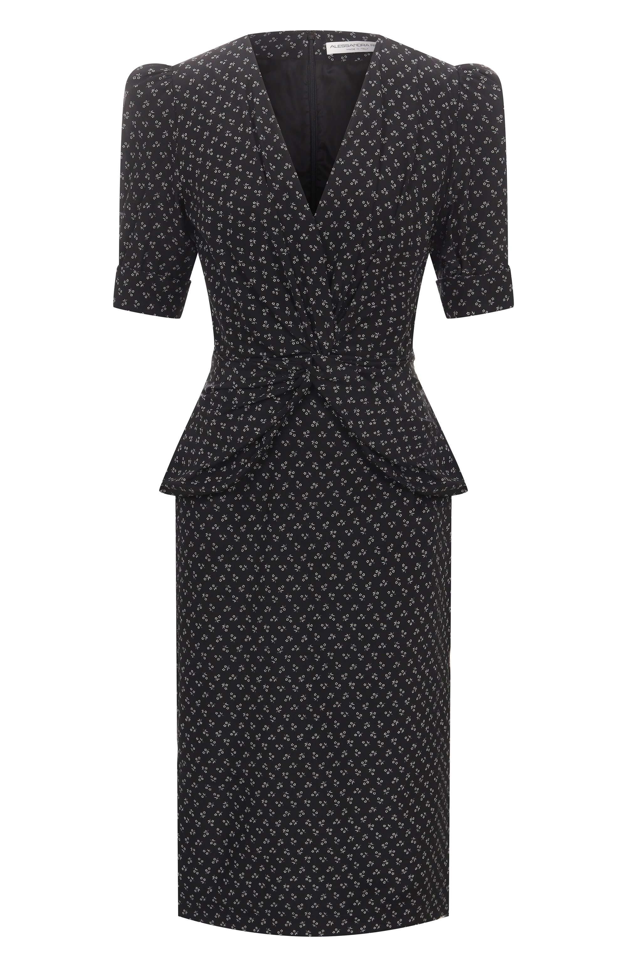 Шелковое платье ALESSANDRA RICH, арт. FABX4012-F4486, фото 1