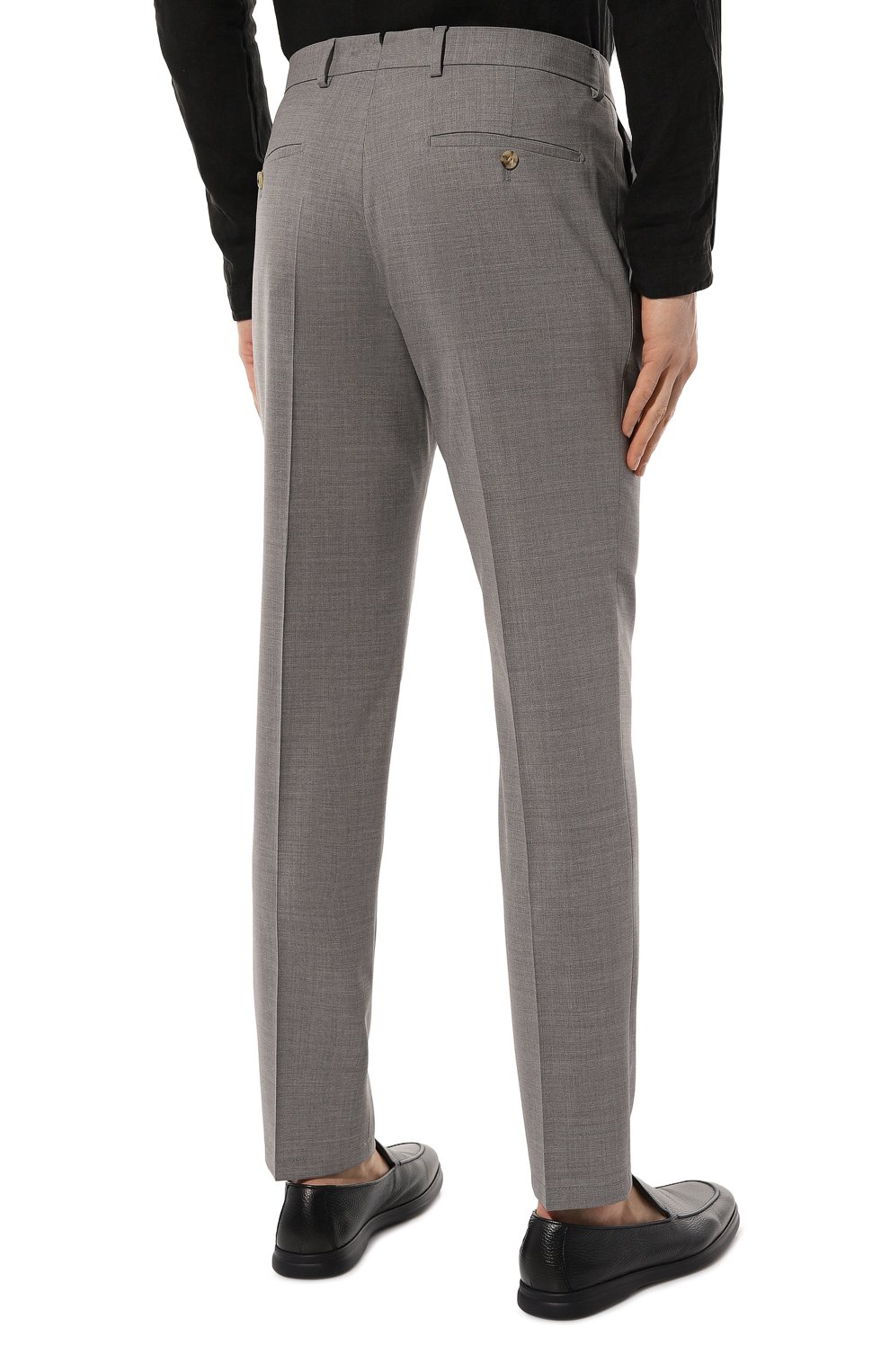 Шерстяные брюки WINDSOR серого цвета по цене 33100 руб., арт. 13 SILVI/10014494, фото 4 Шерстяные брюки WINDSOR, арт. 13 SILVI/10014494, фото 4