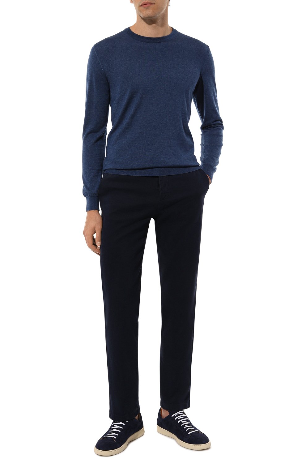 Хлопковые брюки KITON, арт. UFPPEK0100F09, фото 2