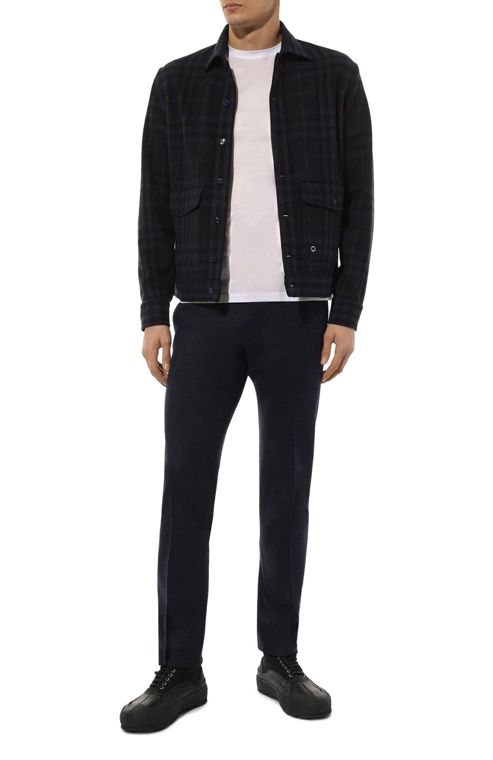 Шерстяные брюки STEFANO RICCI, арт. M1T3300081/W0009P, фото 2