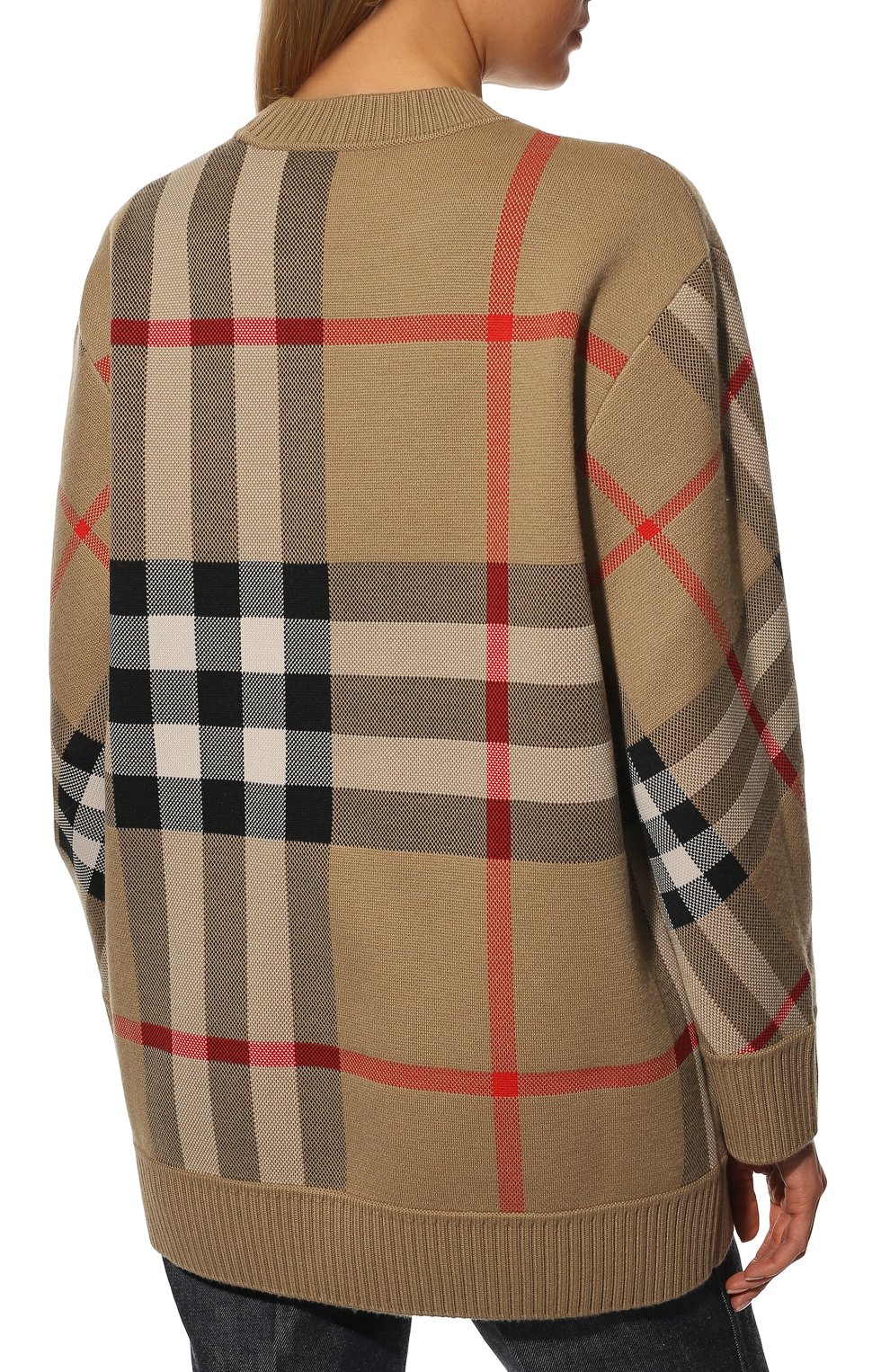 Пуловер BURBERRY бежевого цвета по цене 97600 руб., арт. 8039152, фото 4 Пуловер BURBERRY, арт. 8039152, фото 4