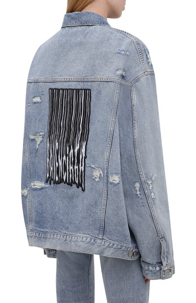 Джинсовая куртка BALENCIAGA, арт. 664329/TBP48, фото 4