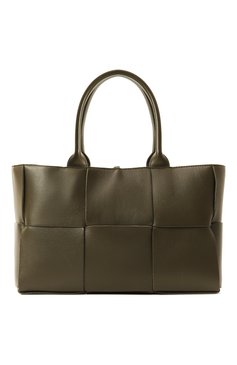 Женская сумка-тоут arco small BOTTEGA VENETA хаки цвета, арт. 652867/VCQC2 | Фото 1 (Материал: Натуральная кожа; Размер: small; Драгоценные камни: Проставлено; Материал сплава: Проставлено)