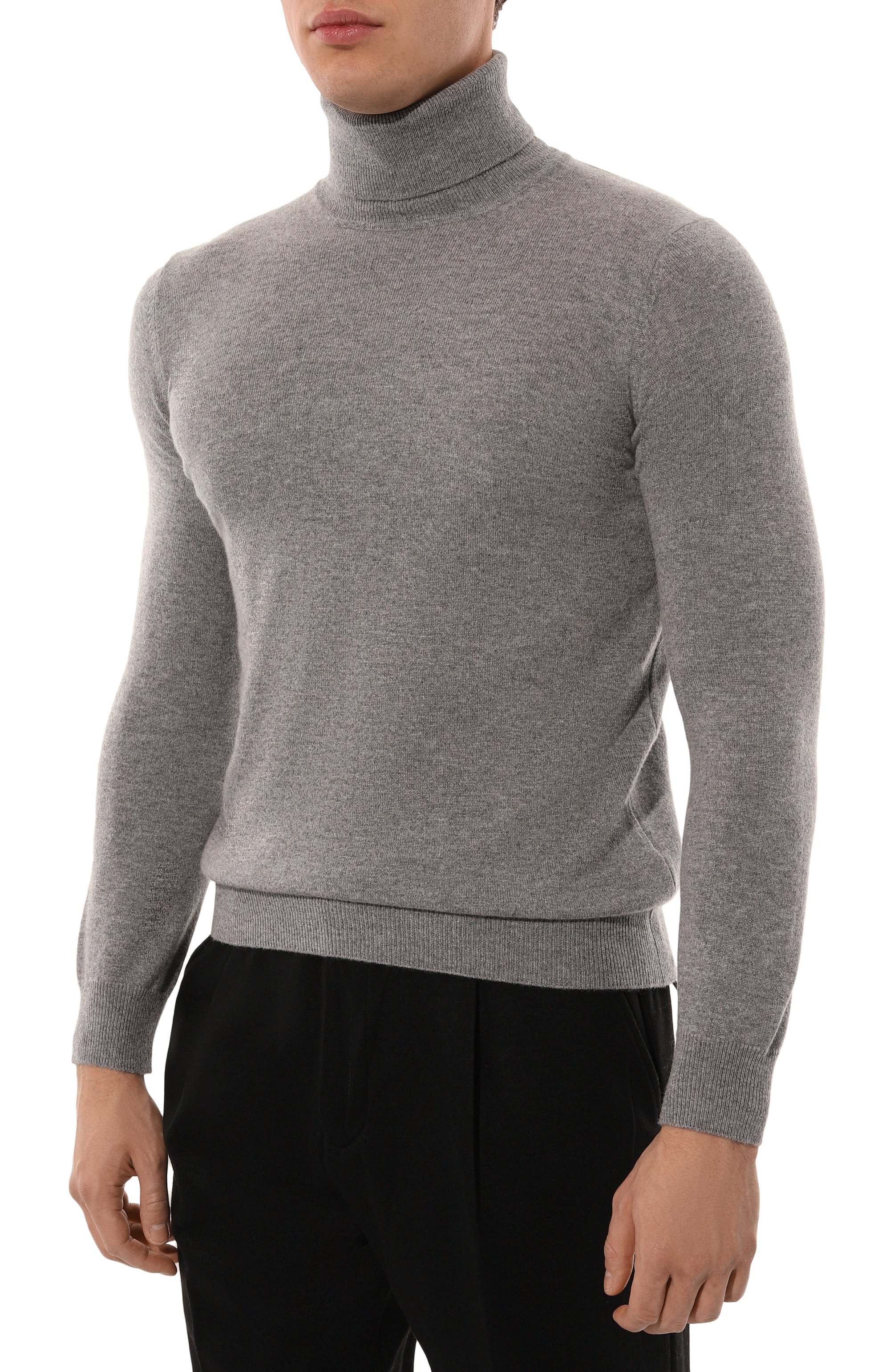 Кашемировая водолазка KANGRA серого цвета по цене 58850 руб., арт. 9003 05, фото 3 Кашемировая водолазка KANGRA, арт. 9003 05, фото 3