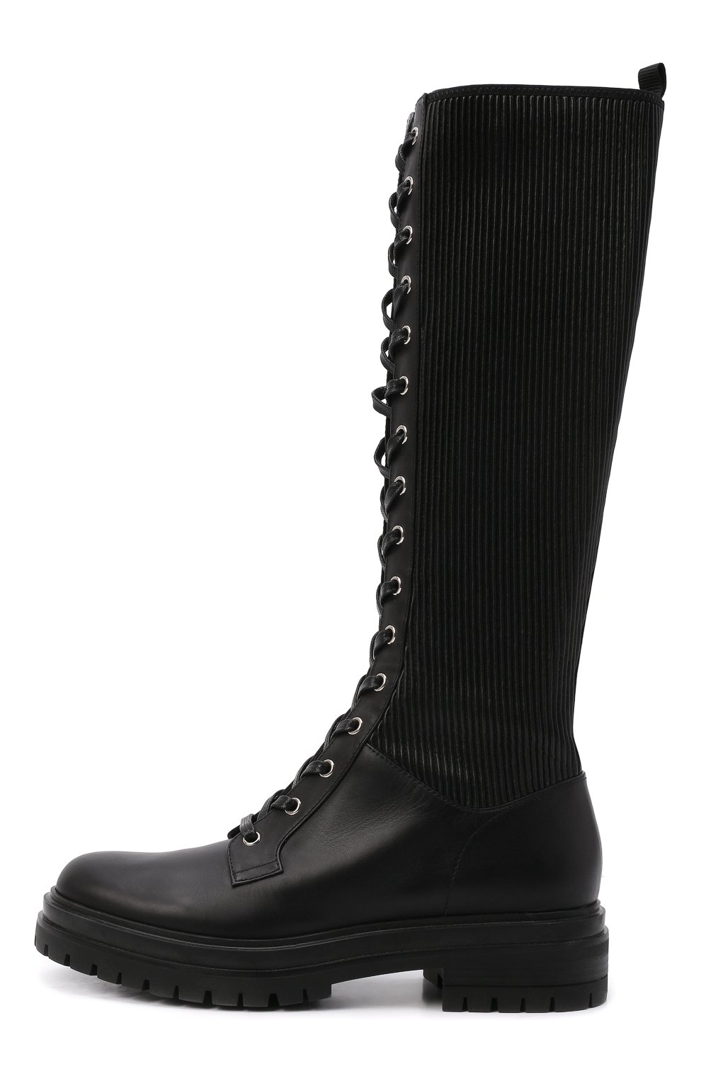 Кожаные сапоги martis GIANVITO ROSSI черного цвета по цене 154000 руб., арт. G80518.20CU0.CE0NENE, фото 4 Кожаные сапоги martis GIANVITO ROSSI, арт. G80518.20CU0.CE0NENE, фото 4