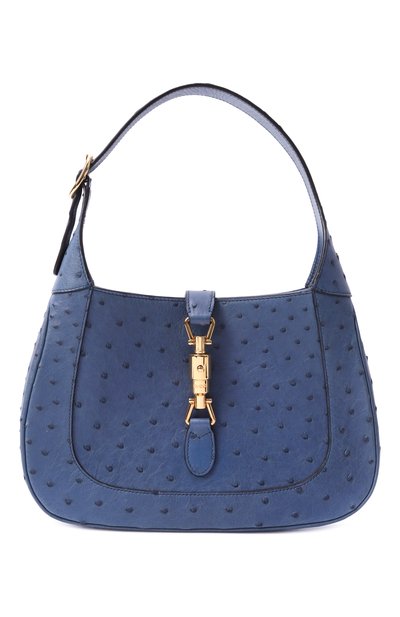 Сумка jackie 1961 small из кожи страуса GUCCI, арт. 636709 EY00G, фото 1