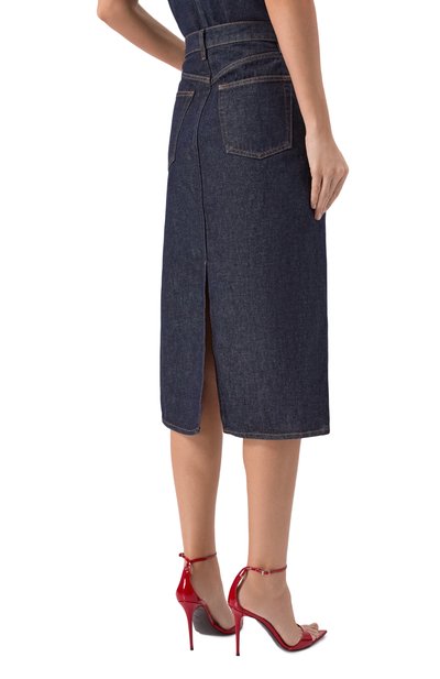 Джинсовая юбка FRAME DENIM, арт. 5007105/THE TR0USER SKIRT, фото 4