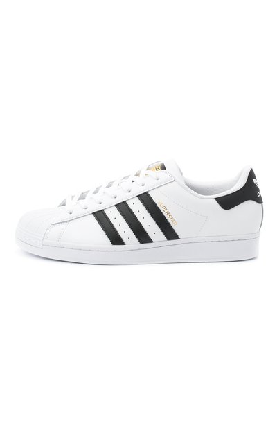Кожаные кеды superstar ADIDAS ORIGINALS, арт. EG4958, фото 3